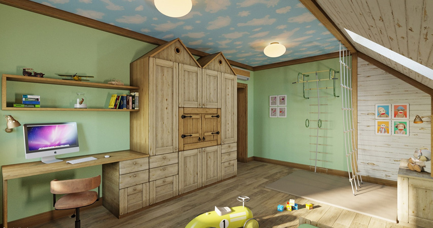 дизайн детской комнаты