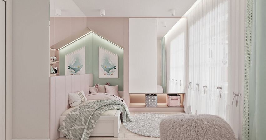 дизайн комнаты для девочки