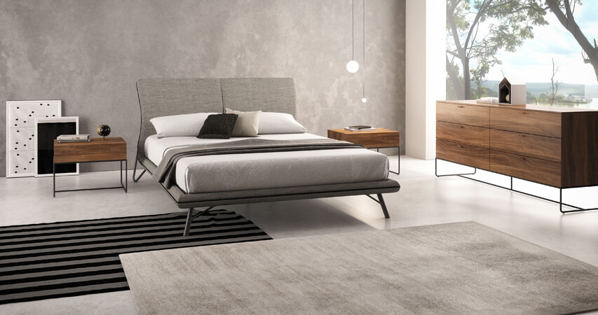 дизайн интерьера спальни в минимализме