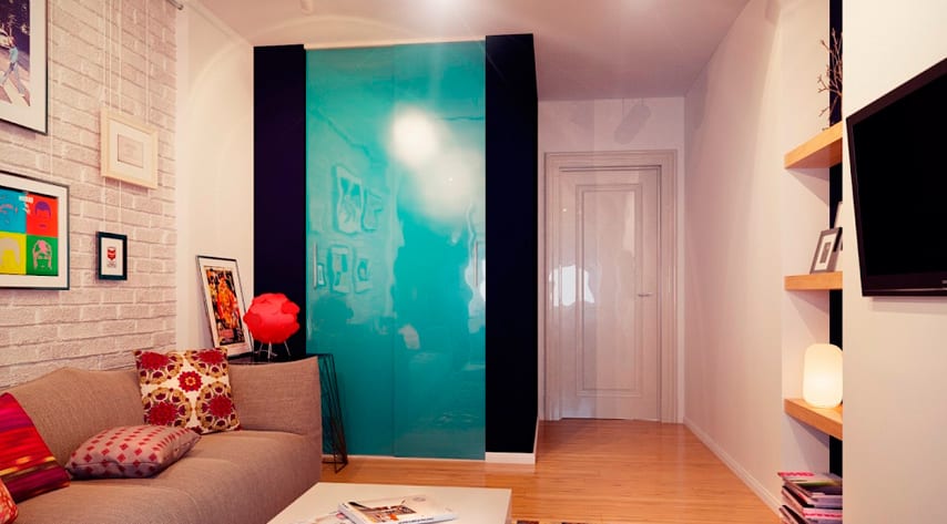 стиль интерьера попарт